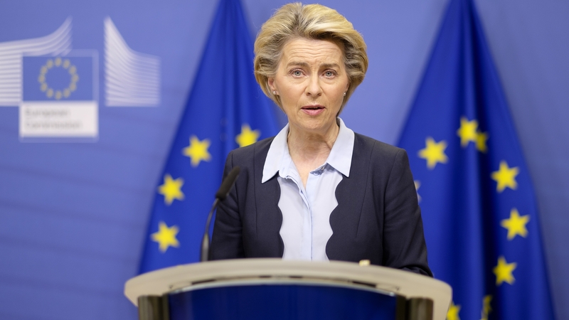 The deal will be authorised by the European Commission tomorrow, Ursula von der Leyen said
