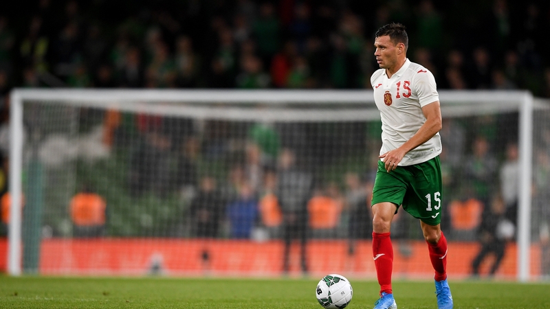 Vasil Bozhikov of Bulgaria in action at Aviva Stadium in 2019