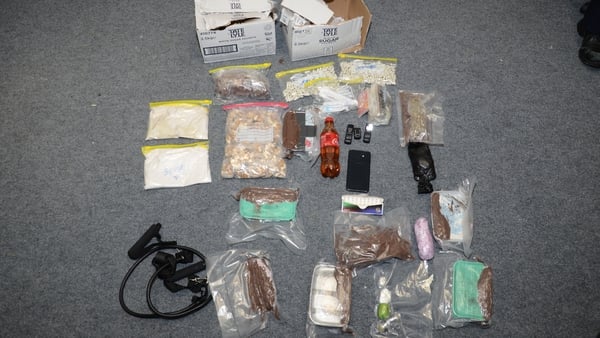 Thousands of tablets were among the items seized