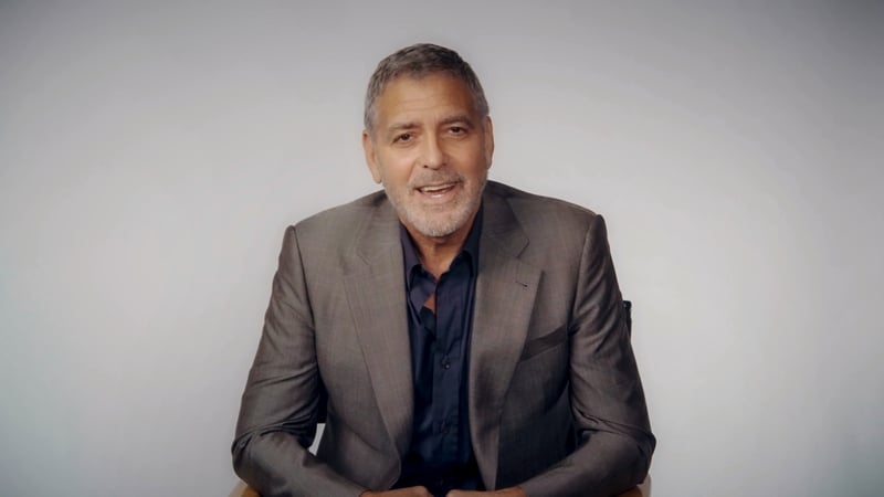 George Clooney: "We're all good friends. And I thought, you know, without them I don't have any of this."