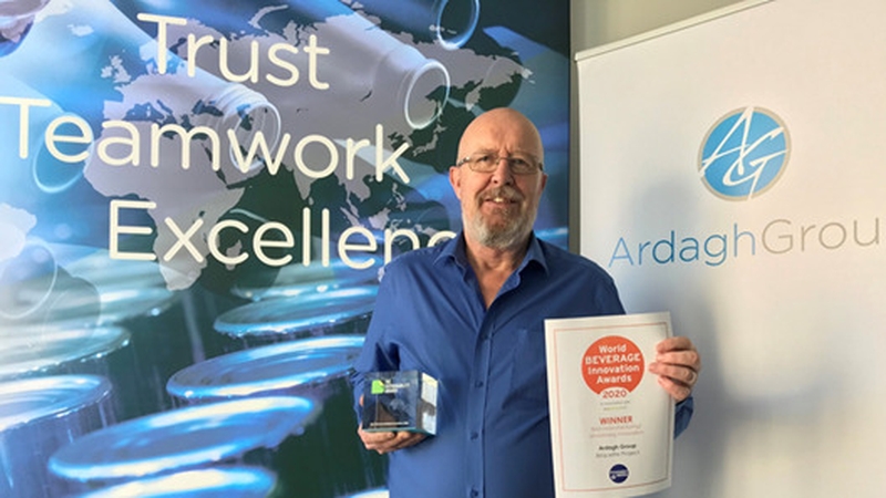 Brendan O'Meara, from Ardagh's European Glass Cullet team