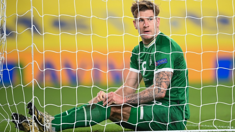 James Collins went close to scoring in both halves