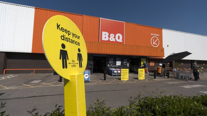 Kingfisher, which owns B&Q, has benefited from a jump in do-it-yourself projects during coronavirus lockdowns