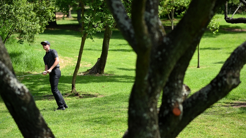 Wilco Nienaber took the scenic route around Randpark Golf Club