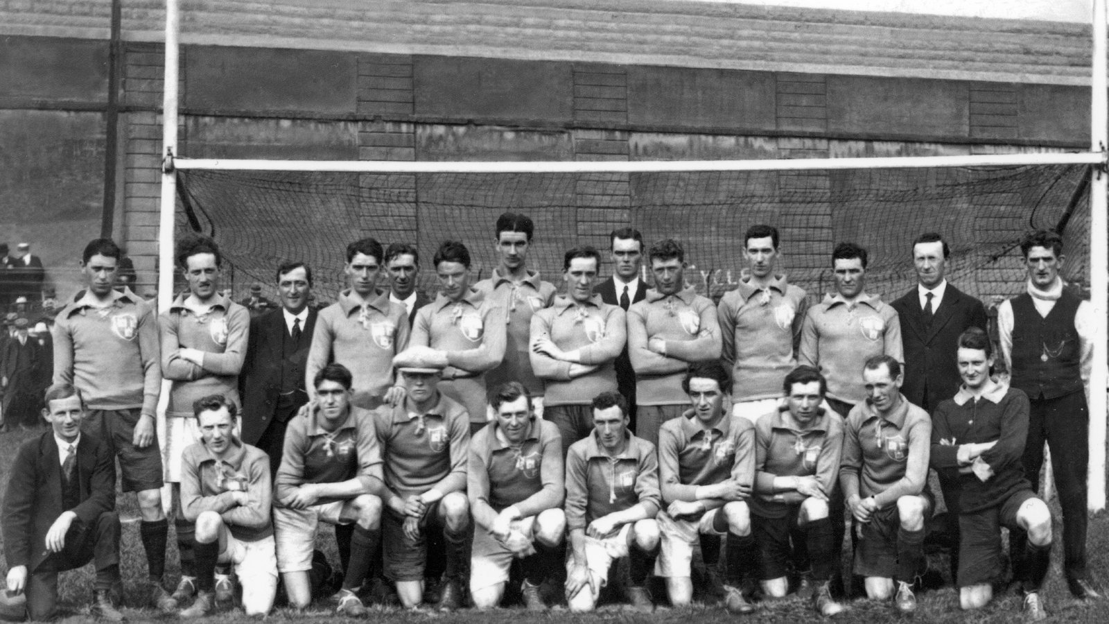Dublin team, Croke Park, 21 November 1920 (Credit: GAA Museum, Croke Park)