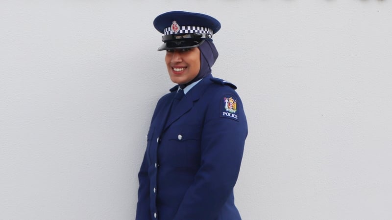 Constable Zeena Ali had the opportunity to trial several versions of the hijab before she began her police training