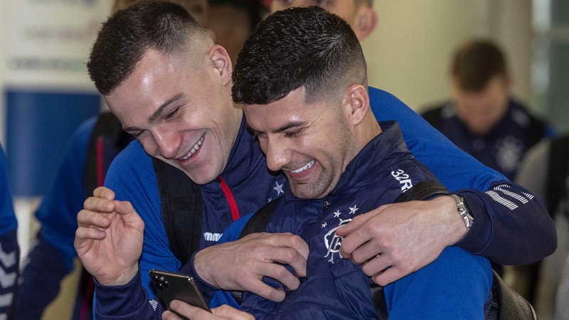 George Edmundson, left, and Jordan Jones