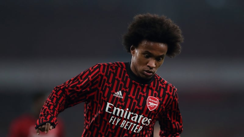 Willian last appeared in the Premier League for Arsenal in he 2020-2021 season