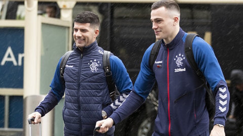 Jordan Jones (l) and George Edmundson