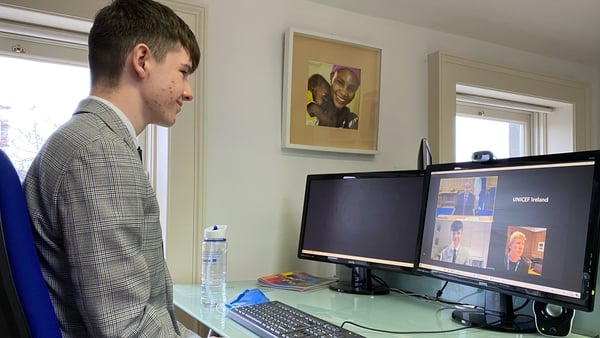 Ruairí Holohan spoke to the Taoiseach over Zoom about society and the LGBTQ+ community