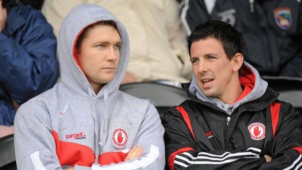 Enda McGinley (left) will take charge of the Saffrons