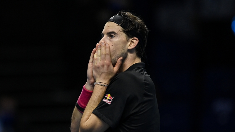 Thiem celebrates his victory