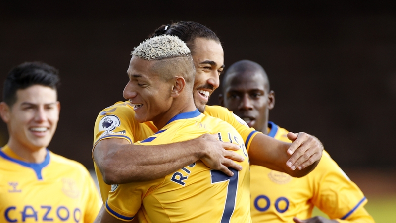 Dominic Calvert-Lewin hit a brace for the Tofffees