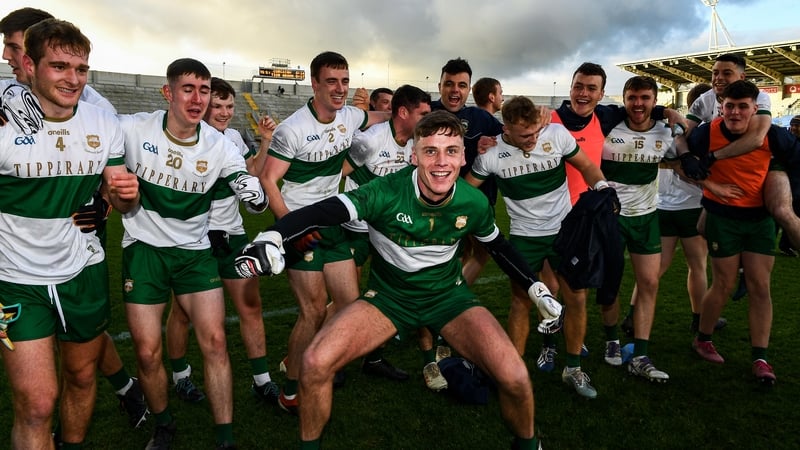 Tipperary celebrate their Munster SFC final win against Cork