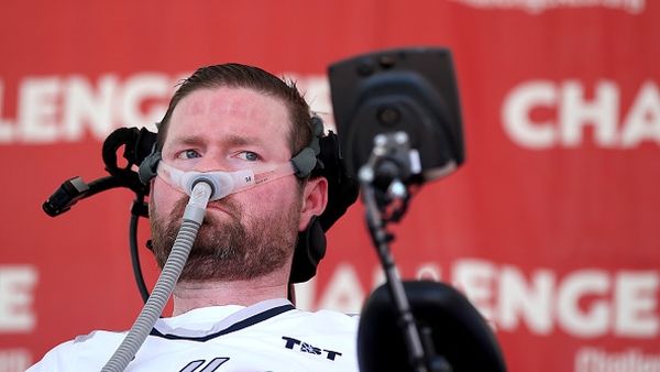 Patrick Quinn, from New York state, was diagnosed with ALS in 2013