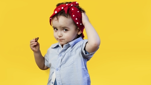 "Children learn the social meanings of gender from adults and the world around them". Photo Getty Images