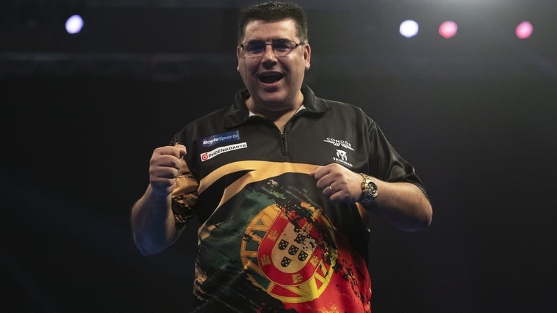 Former carpenter Jose De Sousa is on the brink of Grand Slam glory