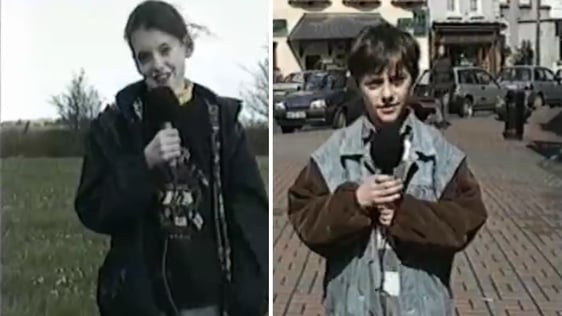Reporters Cheryl and James in 1996.