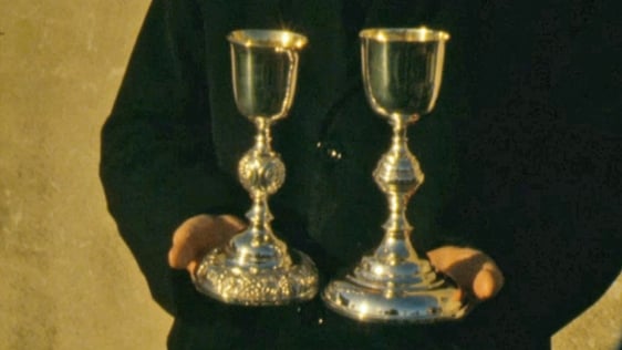 Chalices at Maynooth Museum (1980)