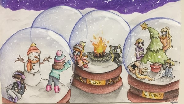 This year's news2day Christmas art competition shows how closely children have been following news of the pandemic