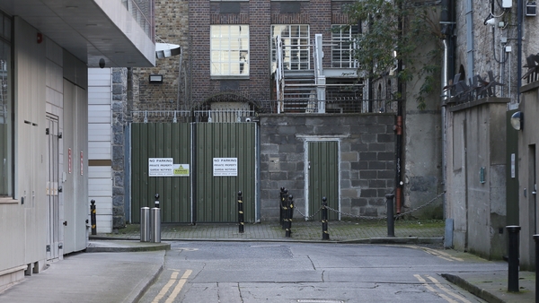 The body of one of the men was discovered near Leinster House overnight (Pic: RollingNews.ie)