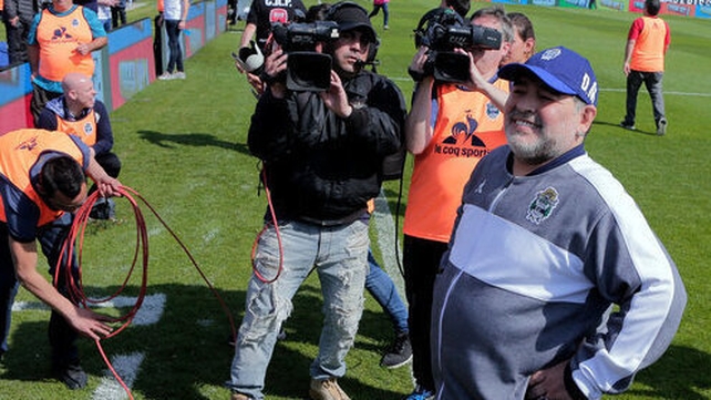 As coach of Gimnasia y Esgrima La Plata