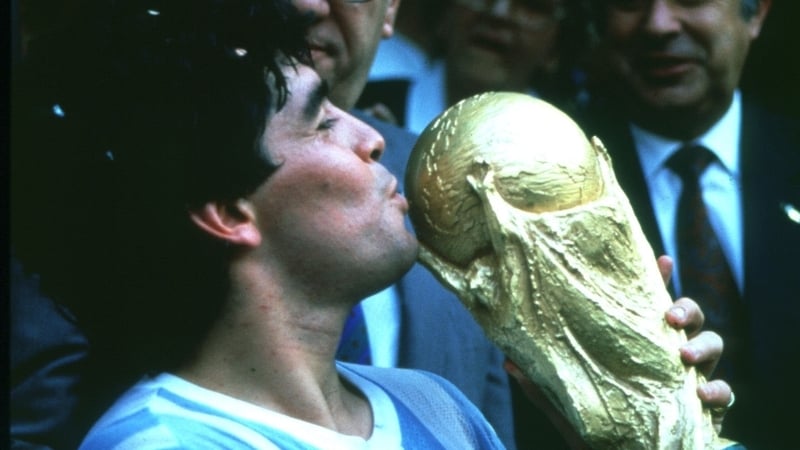 Diego Maradona - an icon of the game