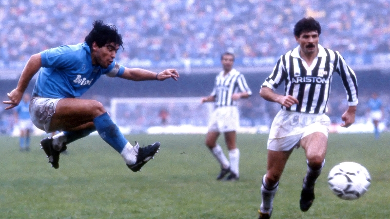 Maradona flourished at Napoli