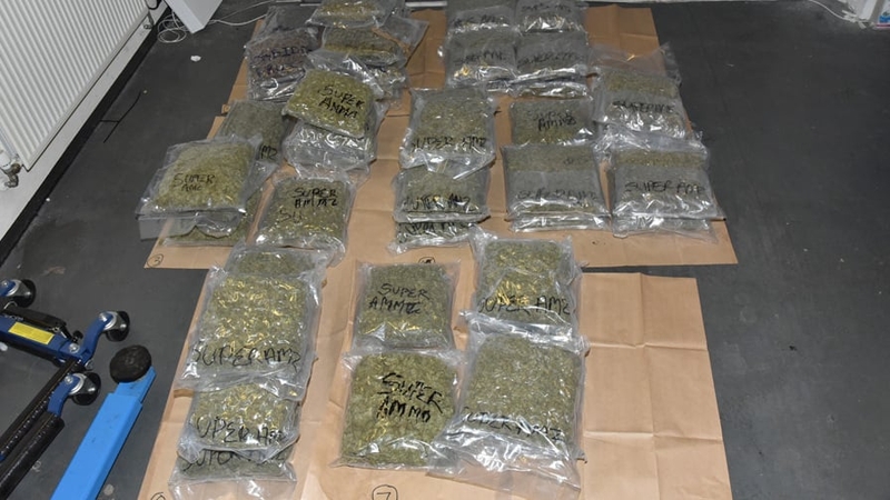 The 50 kilos of cannabis would have been worth around £500m (€560m) at street value