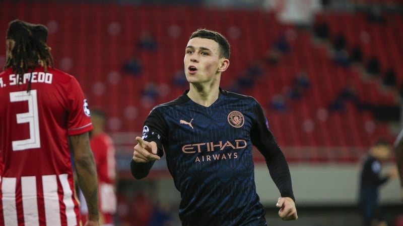 Foden scored the only goal of the game