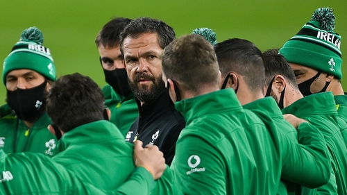 Ireland head coach Andy Farrell