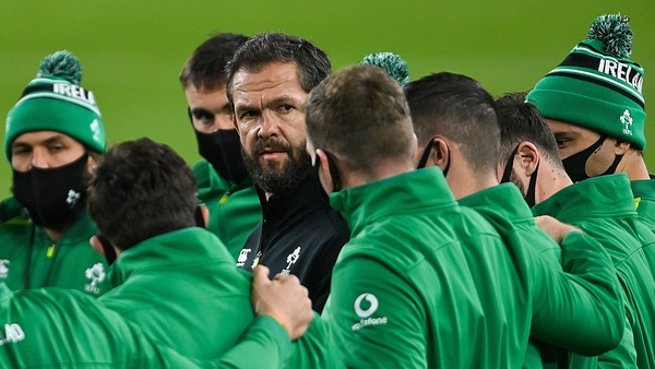 Ireland head coach Andy Farrell