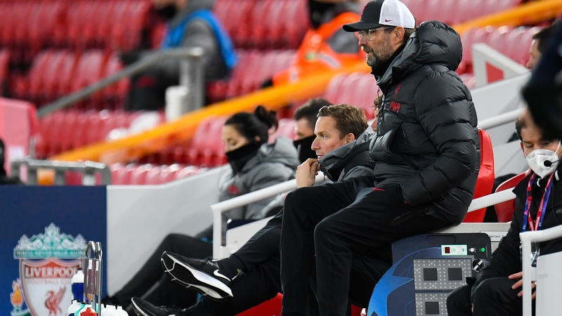 Jurgen Klopp's side were far below their usual standards against Atalanta