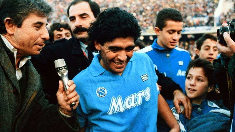 The late great Diego Maradona