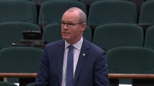 Simon Coveney said that children should remain in their beds on the night as there was a need for Santa to socially distance