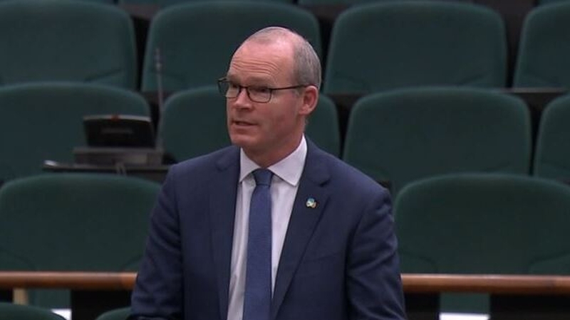 Simon Coveney said that children should remain in their beds on the night as there was a need for Santa to socially distance