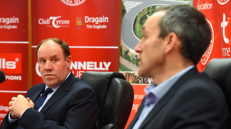 Feargal Logan, left, and Brian Dooher