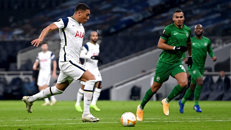 Carlos Vinicius strikes home Spurs' opener