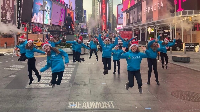 "It's a performance that encapsulates the year that was, and bright hopes for the future, and that children everywhere are going to go on to rule the world"