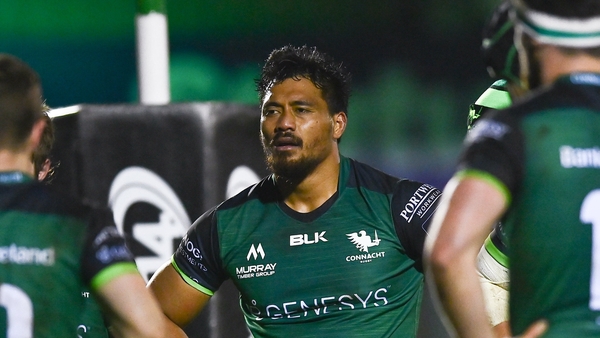 Papali'i received the red card against Zebre