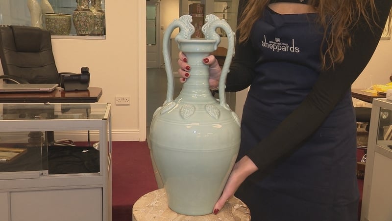 The vase was purchased by a Taiwan-based collector
