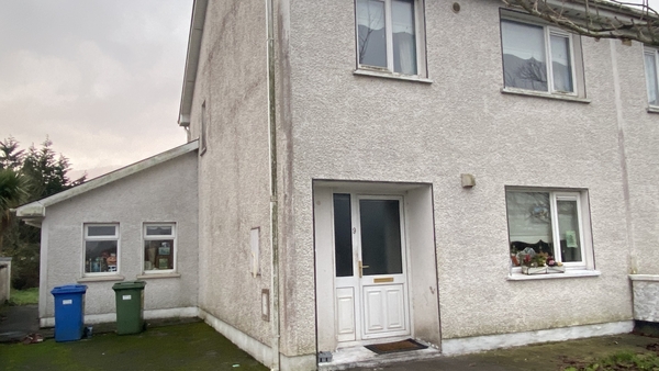 Scene of the fatal house fire in Ballyleague, Co Roscommon