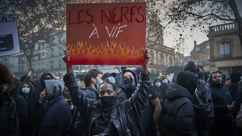 Some 46,000 people marched in Paris and 133,000 in total nationwide