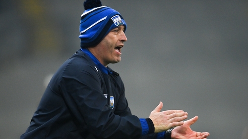 Liam Cahill urges on his players against Kilkenny