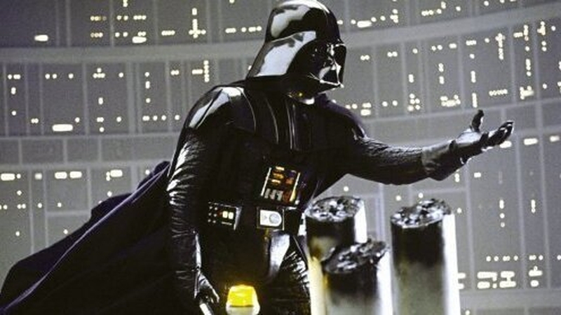 Actor David Prowse as Darth Vader