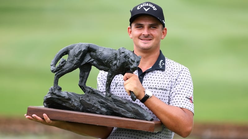 Christiaan Bezuidenhout won the Alfred Dunhill Championship by four strokes
