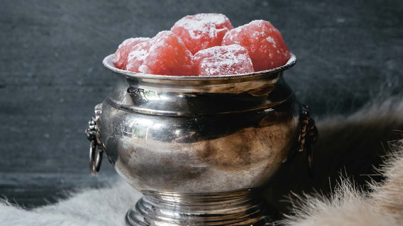 Turkish delight from The Little Library Christmas by Kate Young.