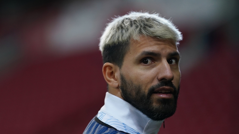 Aguero's season has been hampered by injury