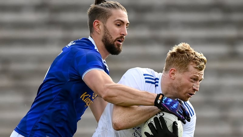 Killian Clarke (left) is one of the best players in Cavan, says Thomas Galligan