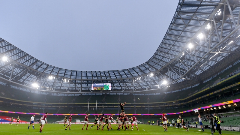 Ireland faced Georgia at the weekend